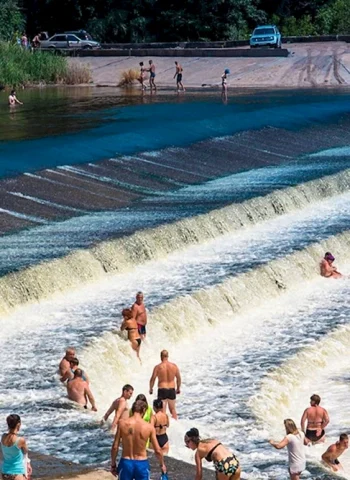 Большой Иргиз Саратовская область водопад