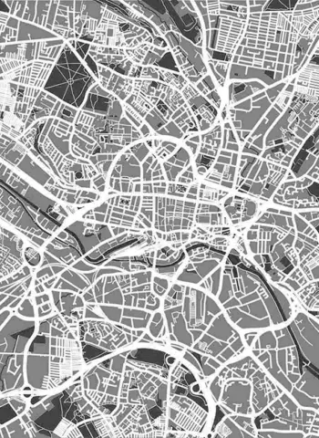 Фон карта города