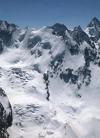 Пик Кавказ ледник Бжедух