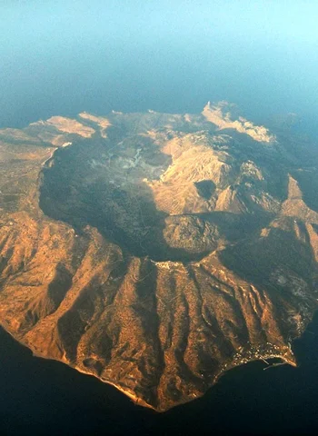 Санторин вулкан