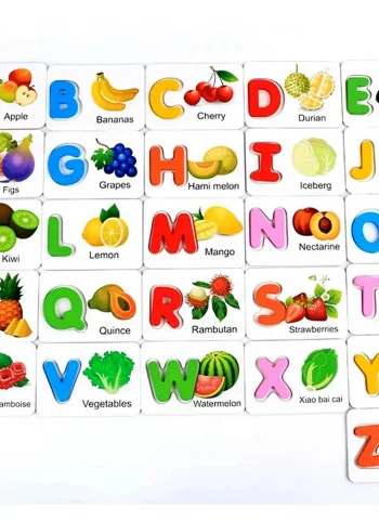 Английский алфавит фрукты овощи