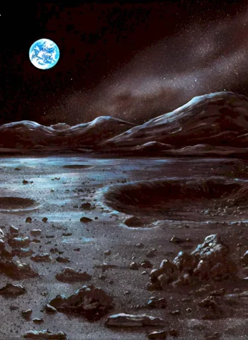 Поверхность Луны