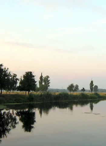 Река Коломак в Полтаве